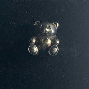 Bear two tone charm